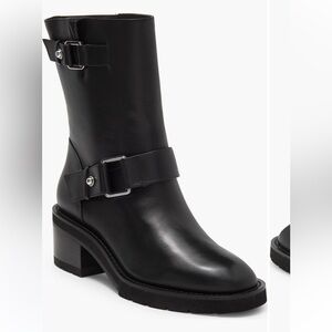 Stuart Weitzman Boulevard Moto Booties